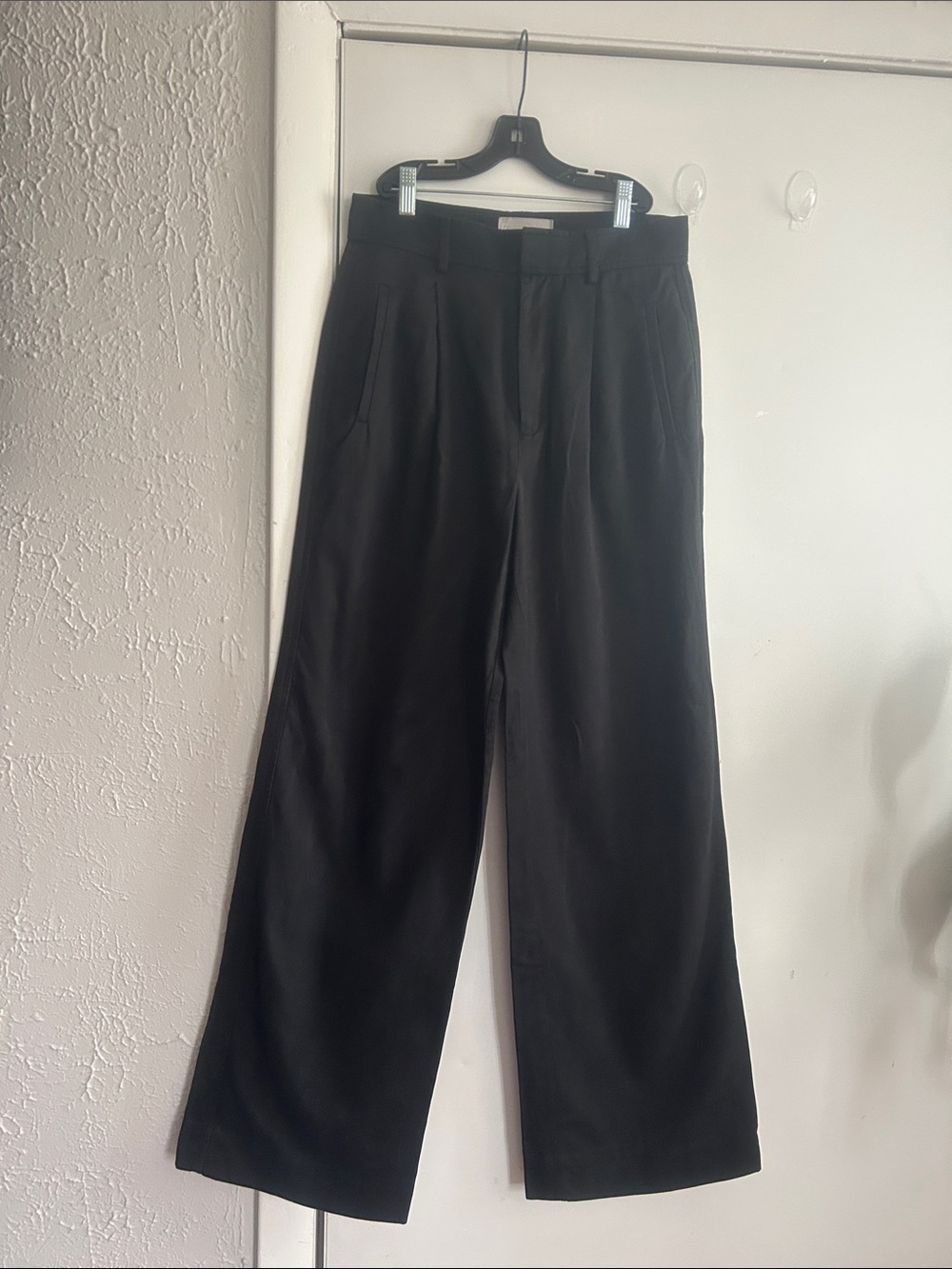 Everlane Black Wide Leg Pants